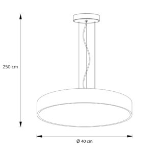 Arcchio Vanida LED závesná lampa