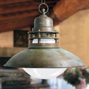 Atraktívna závesná lampa Vanua