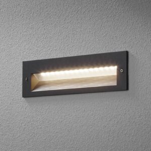 BEGA 33054 nástenné LED svetlo 3000K grafit 26 cm