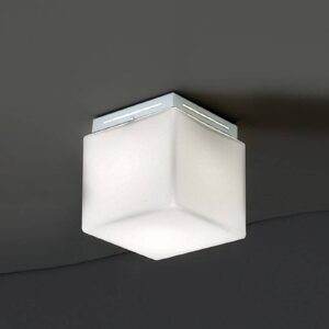 Biele stropné svietidlo Cubis
