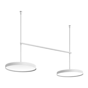 FLOS Infra-Structure C4 stropná LED lampa biela