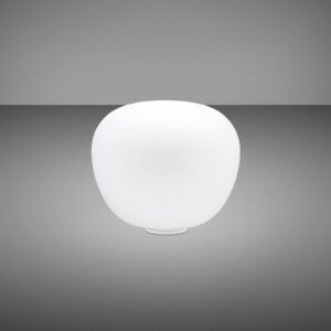 Fabbian Lumi Mochi stolná lampa ležiaca Ø 20 cm