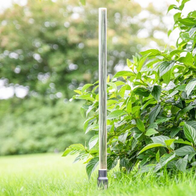 Garden 24 dekoračná LED lampa Spear číra svet. tyč