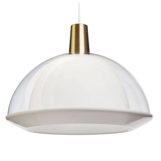 Innolux Kuplat 400 závesná lampa 40 cm priehľadná