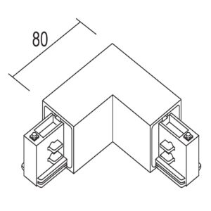 Ivela 90° roh zem von pre LKM quadro