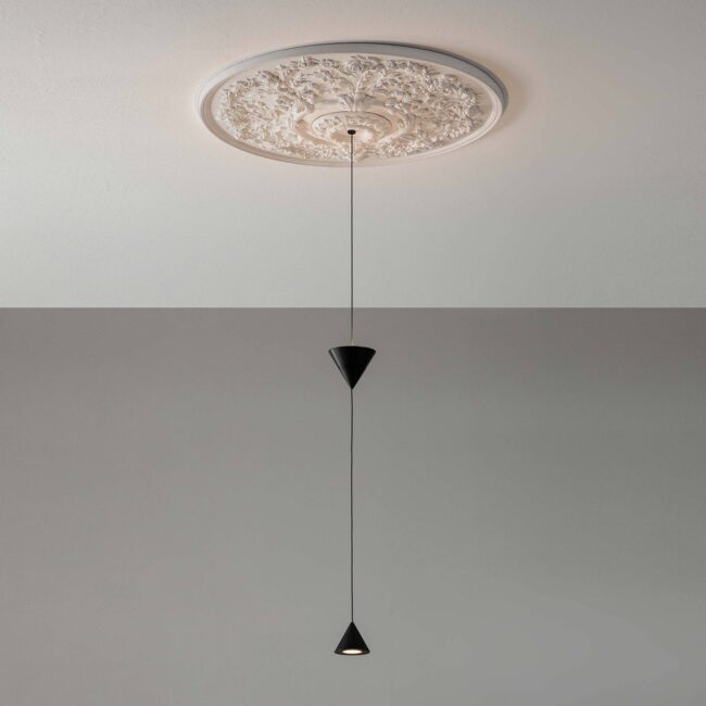 Karman Moonbloom závesné LED svetlo 2pl 75cm 2700K