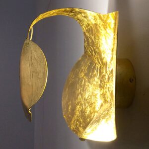 Knikerboker Gi.Gi nástenné LED svietidlo zlato
