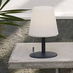 LED stolová lampa Gardenlight Kreta/batéria 26