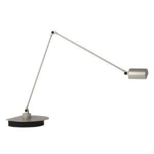 Lumina Daphine Cloe stolná LED lampa 3 000 K nikel