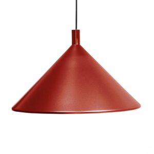 Martinelli Luce Cono závesná lampa červená Ø 30 cm