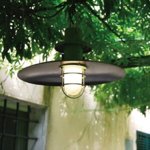 Martinelli Luce Polo závesná lampa Ø48 cm antracit