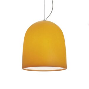 Modo Luce Campanone závesná lampa Ø 33 cm oranžová