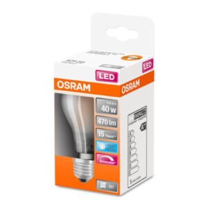 OSRAM Classic A LED žiarovka E27 5W 4.000K matná