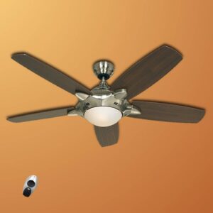 Osvetlený stropný ventilátor Mercury