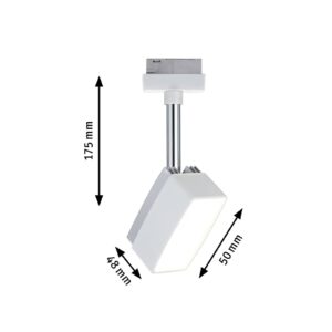 Paulmann URail Pedal LED bodové svetlo v bielej