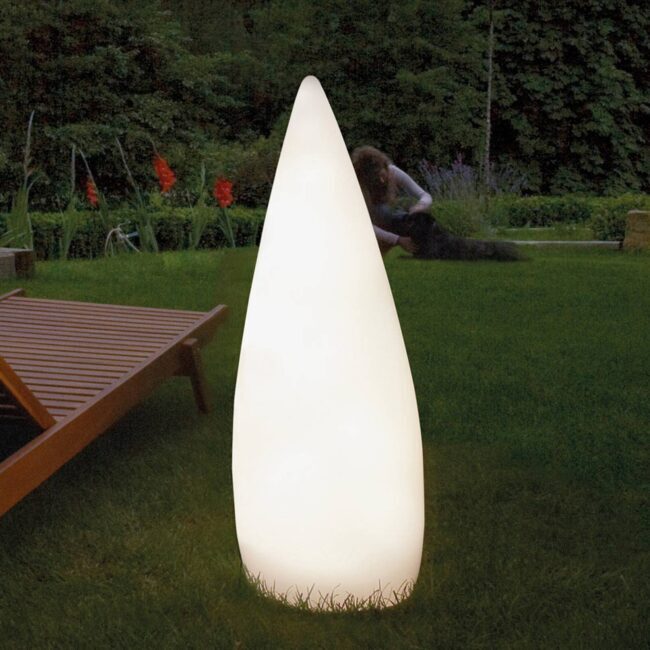 Prenosná vonkajšia deko LED lampa Kanpazar 80 cm