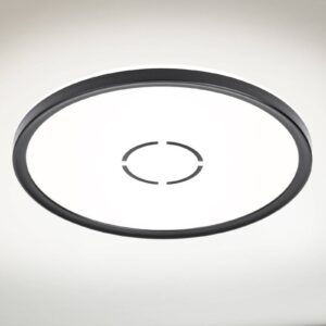 Stropné LED svietidlo Free Ø 29 cm čierne