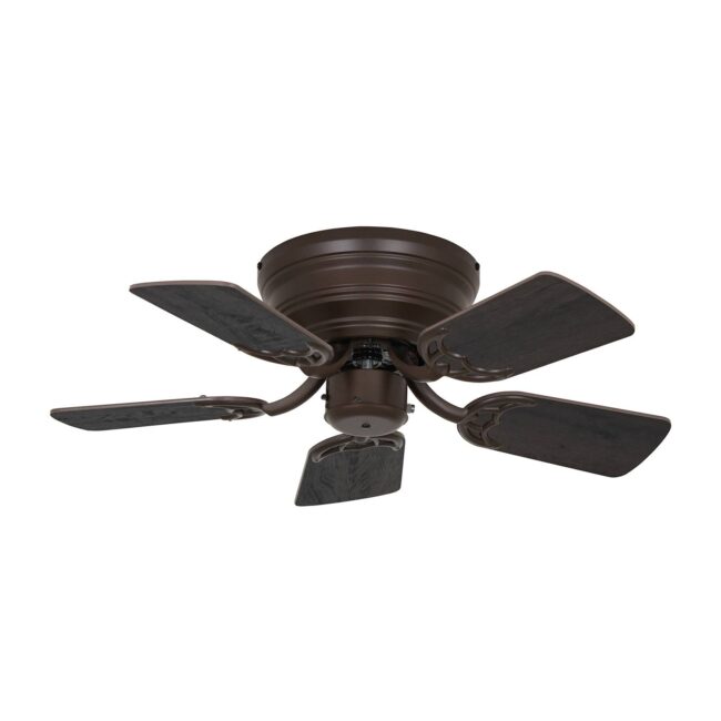 Stropný ventilátor Classic Flat III bronz Ø 75 cm