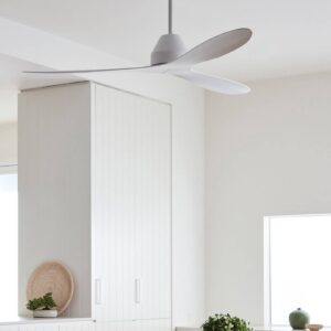 Stropný ventilátor Whitehaven 142 cm biely