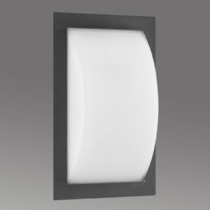 Vonkajšie nástenné svietidlo Ivett E27 grafit